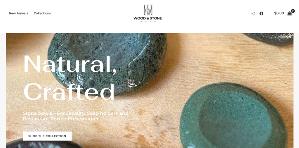 Wordpress website woo commerce